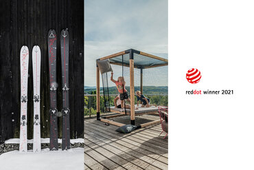 Red Dot for Leva and touring skis Beat