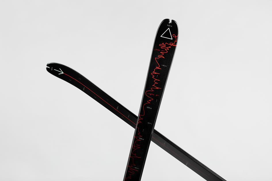 Red Dot for touring skis Beat